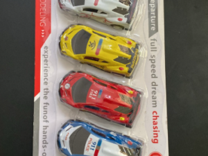 die cast metal cars set of 6cars