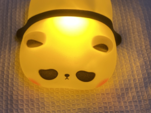 mini sleeping panda