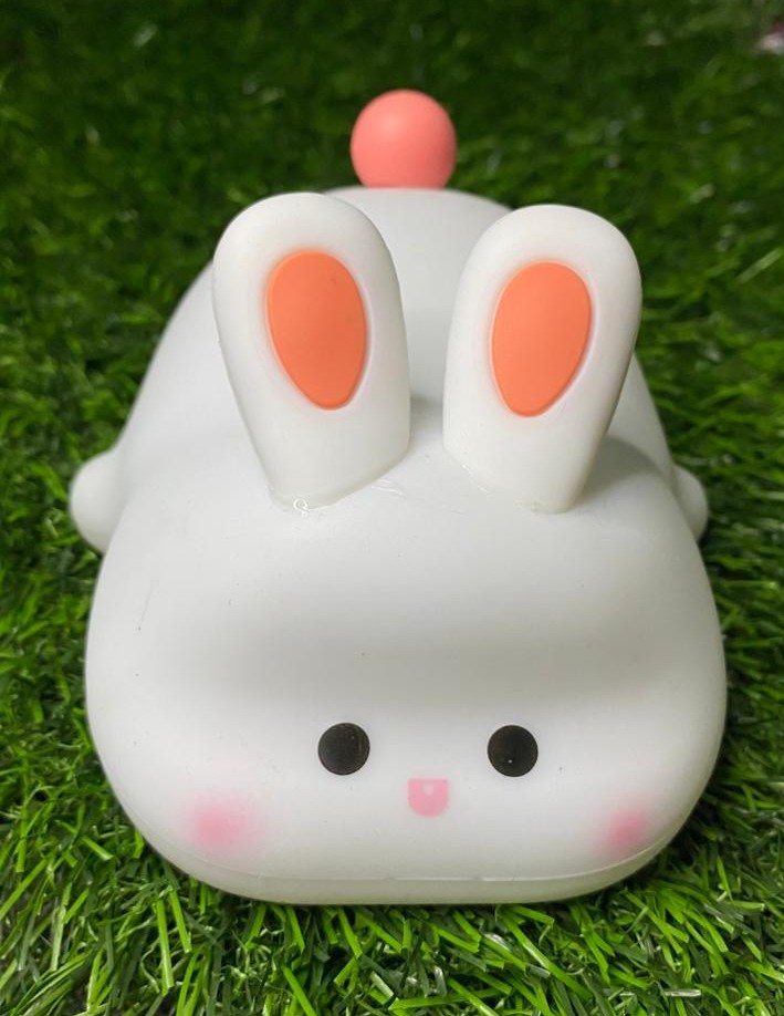 sleeping bunny silicone mini night lamp sleeping bunny silicone mini night lamp