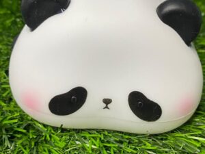 sleeping panda silicone night lamp