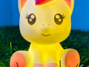 cute unicorn led mini night lamp