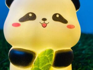 bamboo panda led mini night lamp