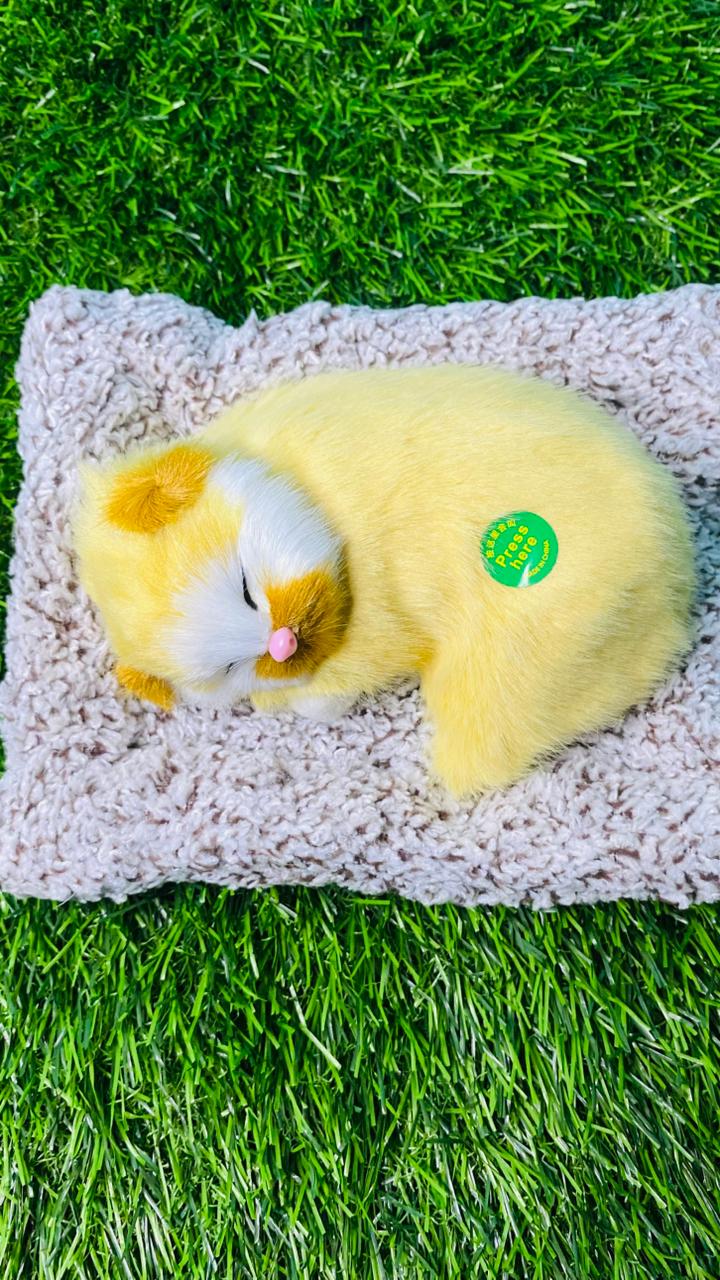 plush cat toy with real meow sound plush cat toy with real meow sound