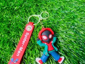 spider man figure keychain