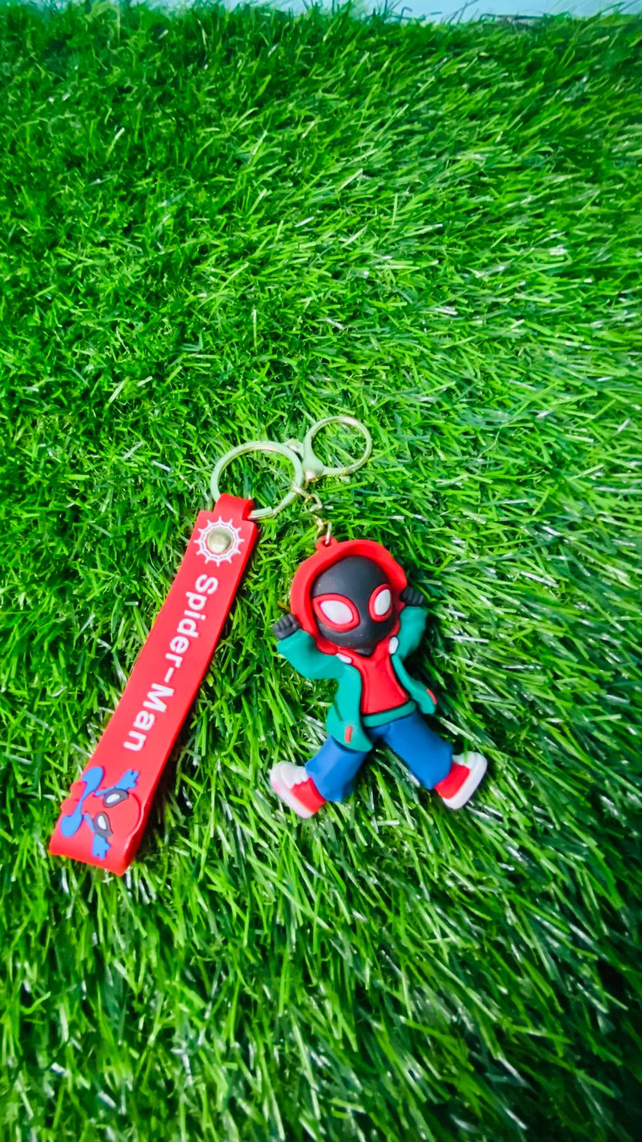 spider man figure keychain spider man figure keychain